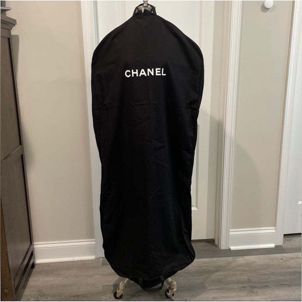 CHANEL Black Garment Bag